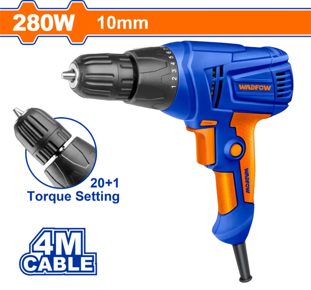 ЕЛЕКТРИЧНА ШТРАФИЛИЦА 220V 280W 10mm WADFOW WED15281