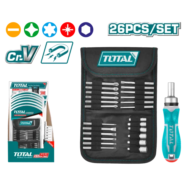 Set kaçavidash TOTAL 26/1 TACSD30266