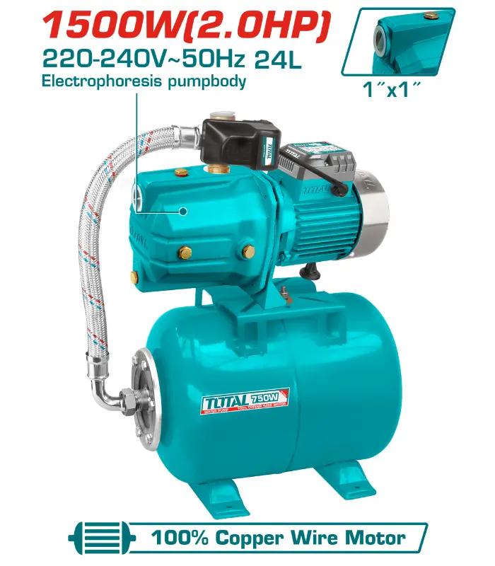 5KW pompa per ujë hidrofor TOTAL 1500W – TVP415006