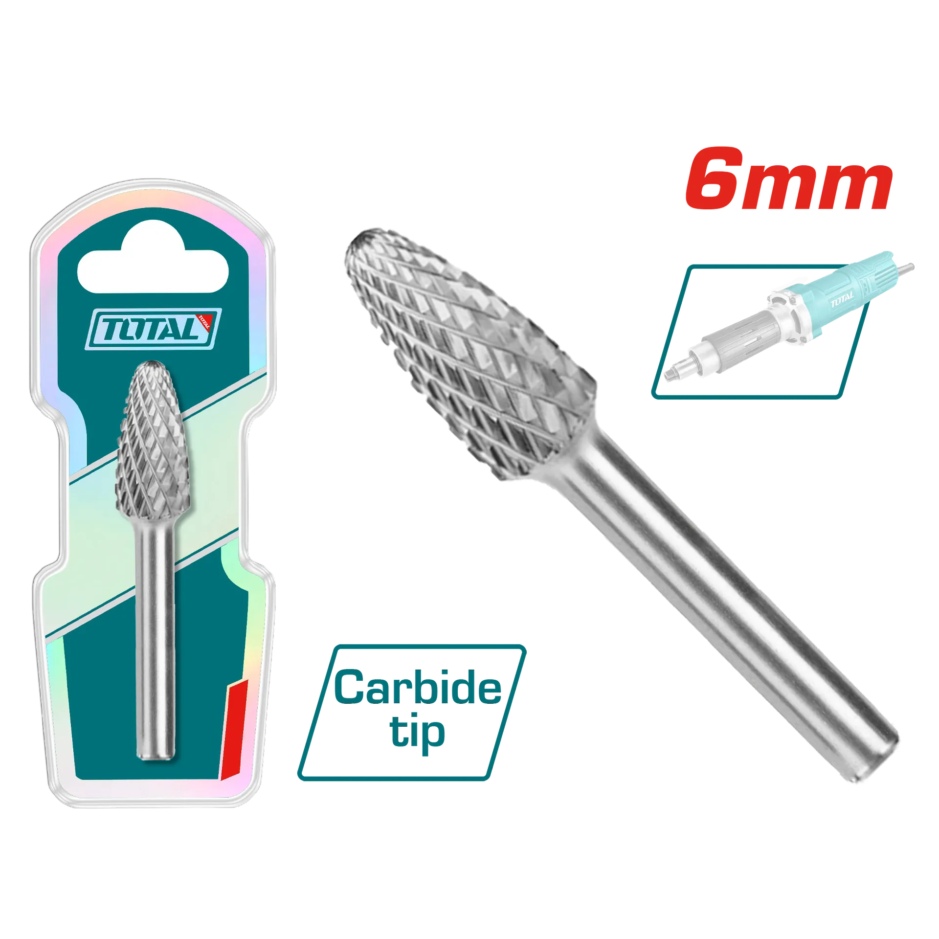 Frezë për metal M6 TOTAL TAKC1005