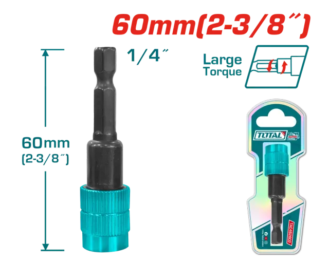 Zgjatim për bit TOTAL me magnet TAC462602
