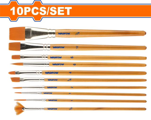 Komplet nga 10 furça artistike WADFOW WXA1K10