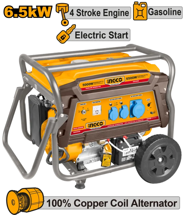 Агрегат INGCO 6500W GE65006