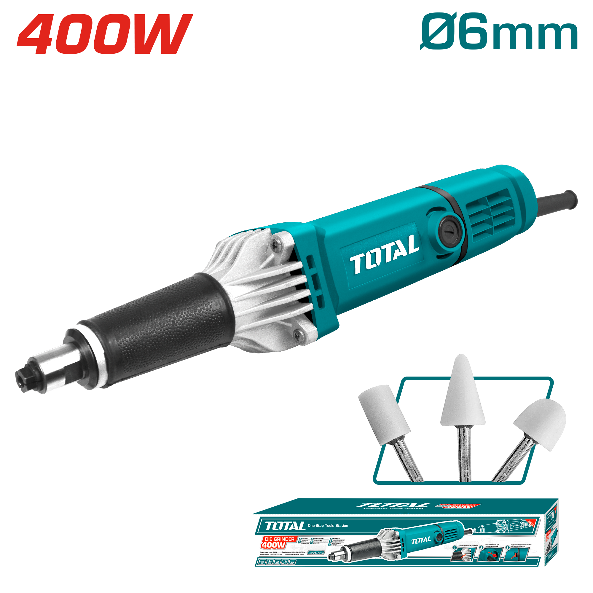 ЧЕЛНА БРУСИЛКА 400W TOTAL TG504062