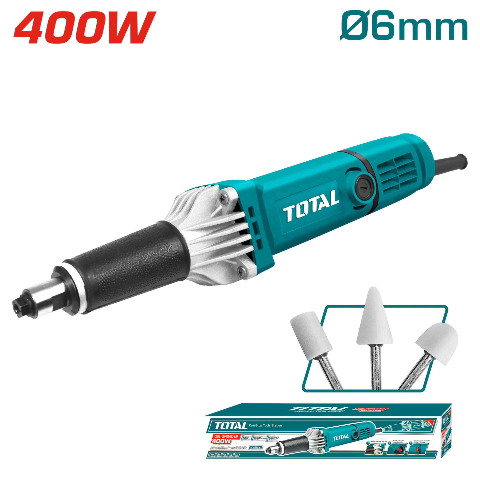 ЧЕЛНА БРУСИЛКА 400W TOTAL TG504062