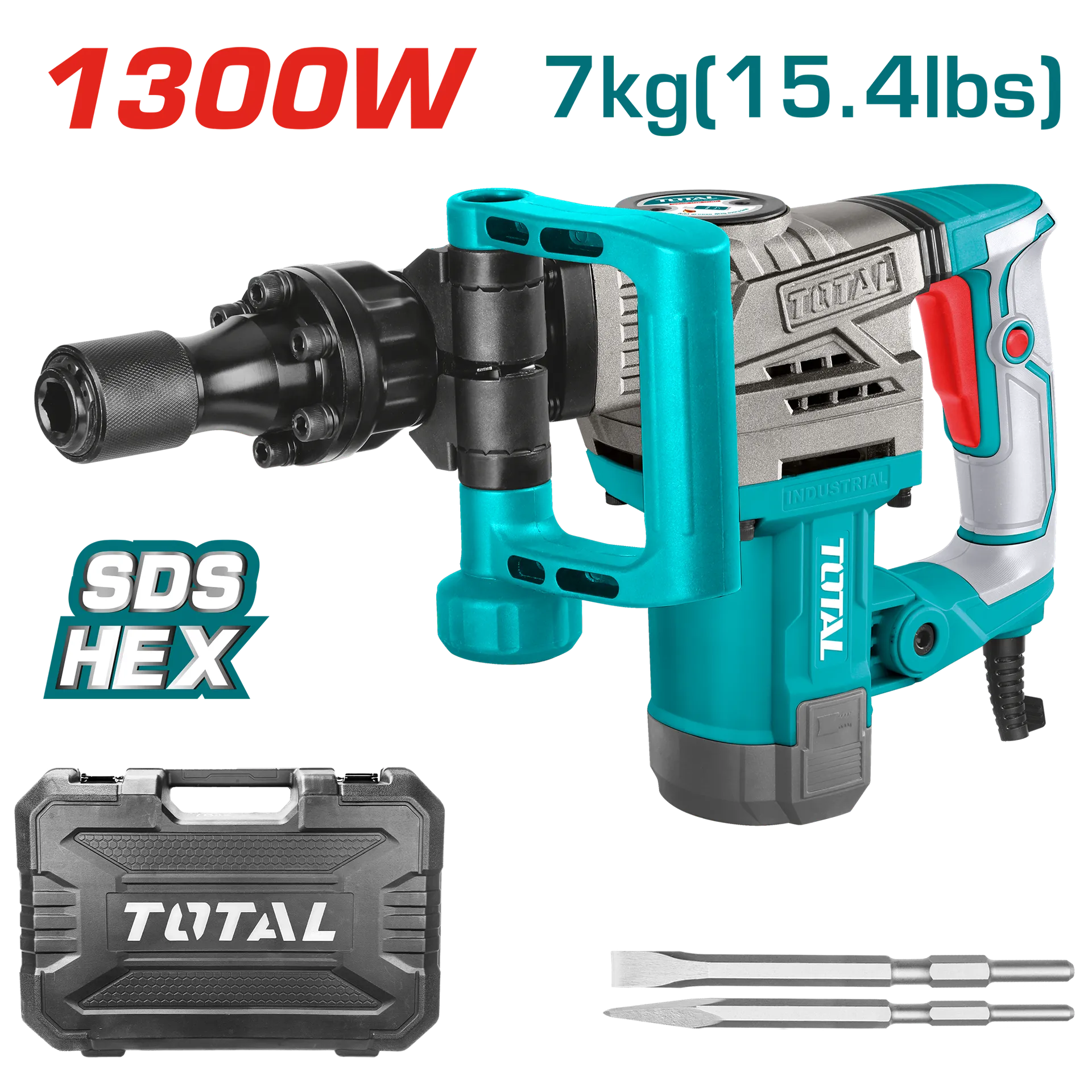 Kreshës hilta SDS HEX 1300W 20J TOTAL TH2130016