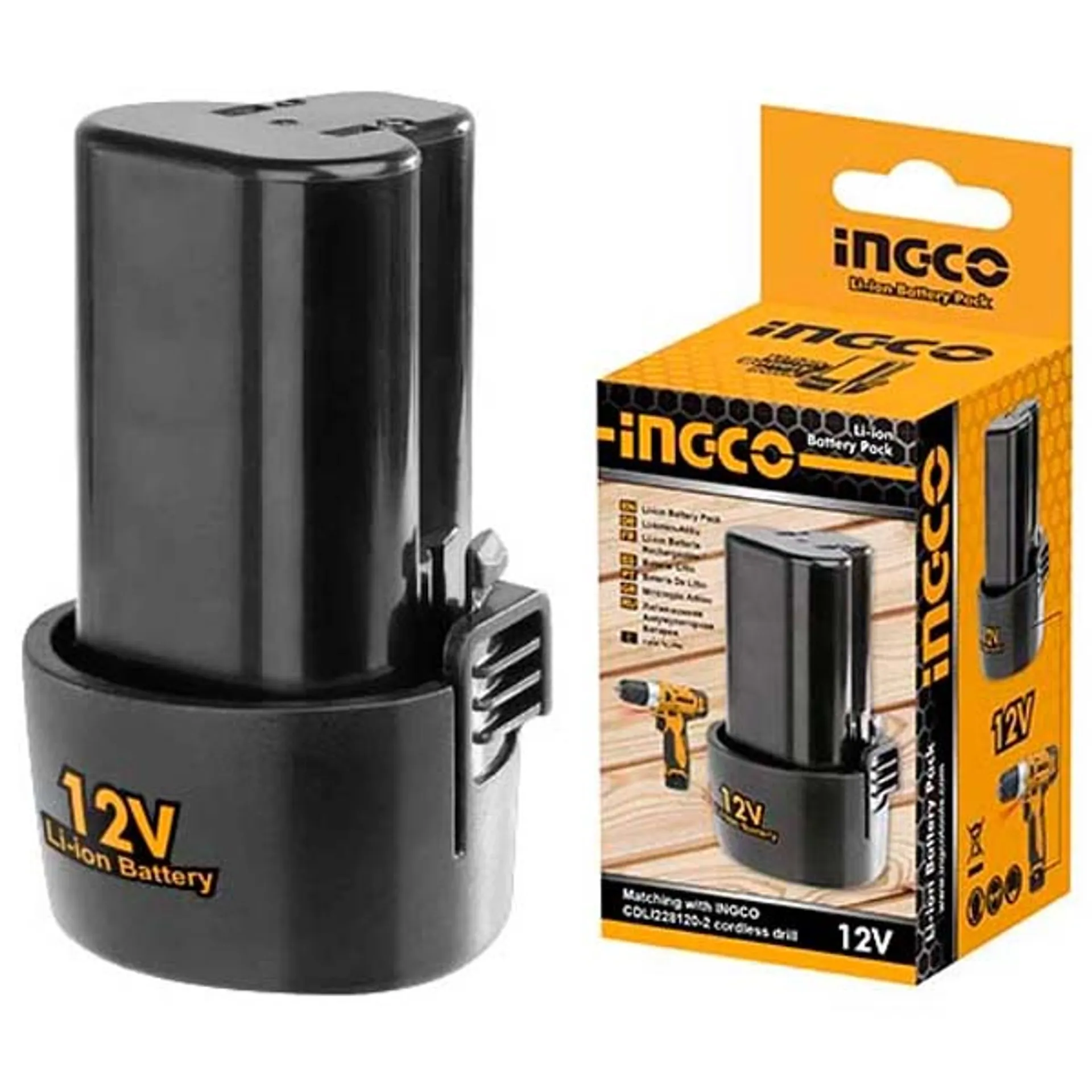 Bateria rezervë Li-Ion 12V INGCO BATLI228120