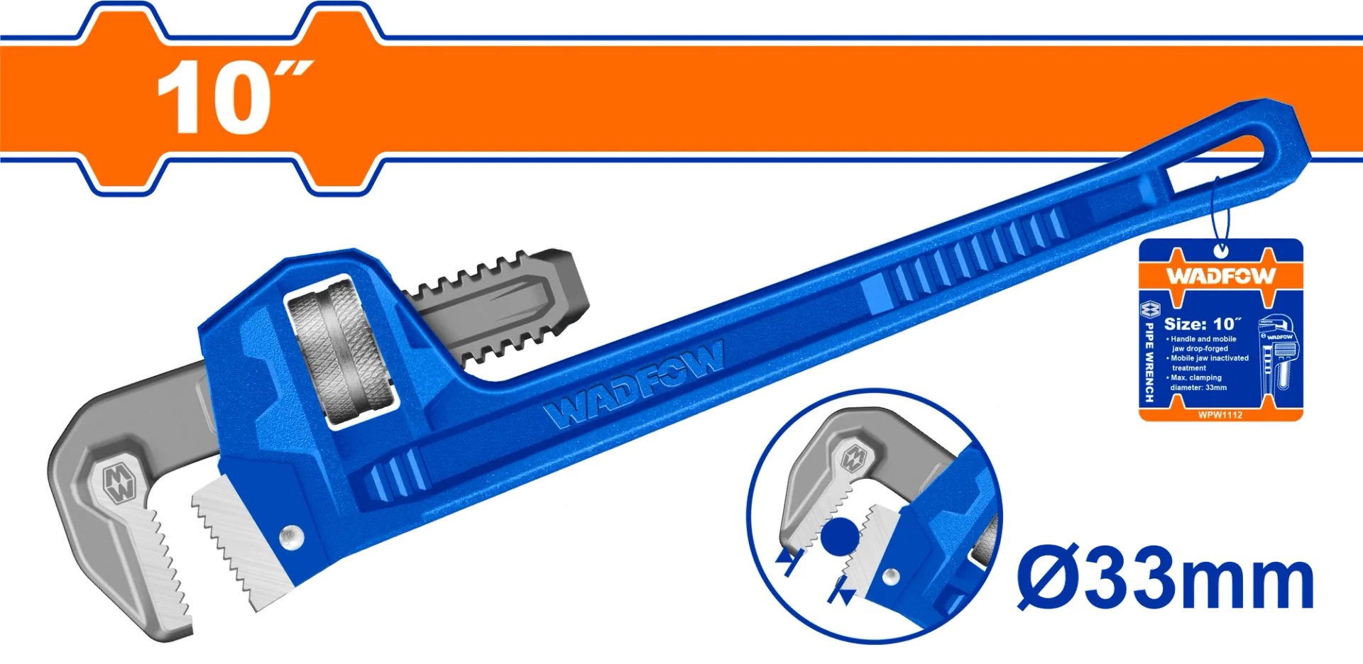 Alat za tubat për tuba deri 33mm WADFOW WPW1110