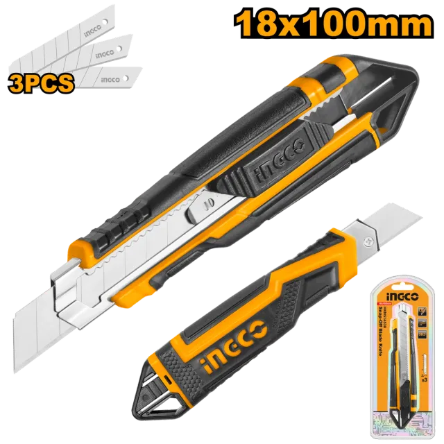 СКАЛПЕР 18mm SK5 +3 СЕЧИВА INGCO HKNS16538
