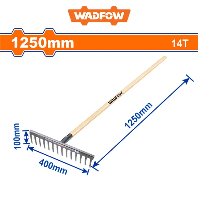 ГРЕБЛО ГРАДИНАРСКО WADFOW СО РАЧКА 14 ЗАБИ 1.25M WXW1314
