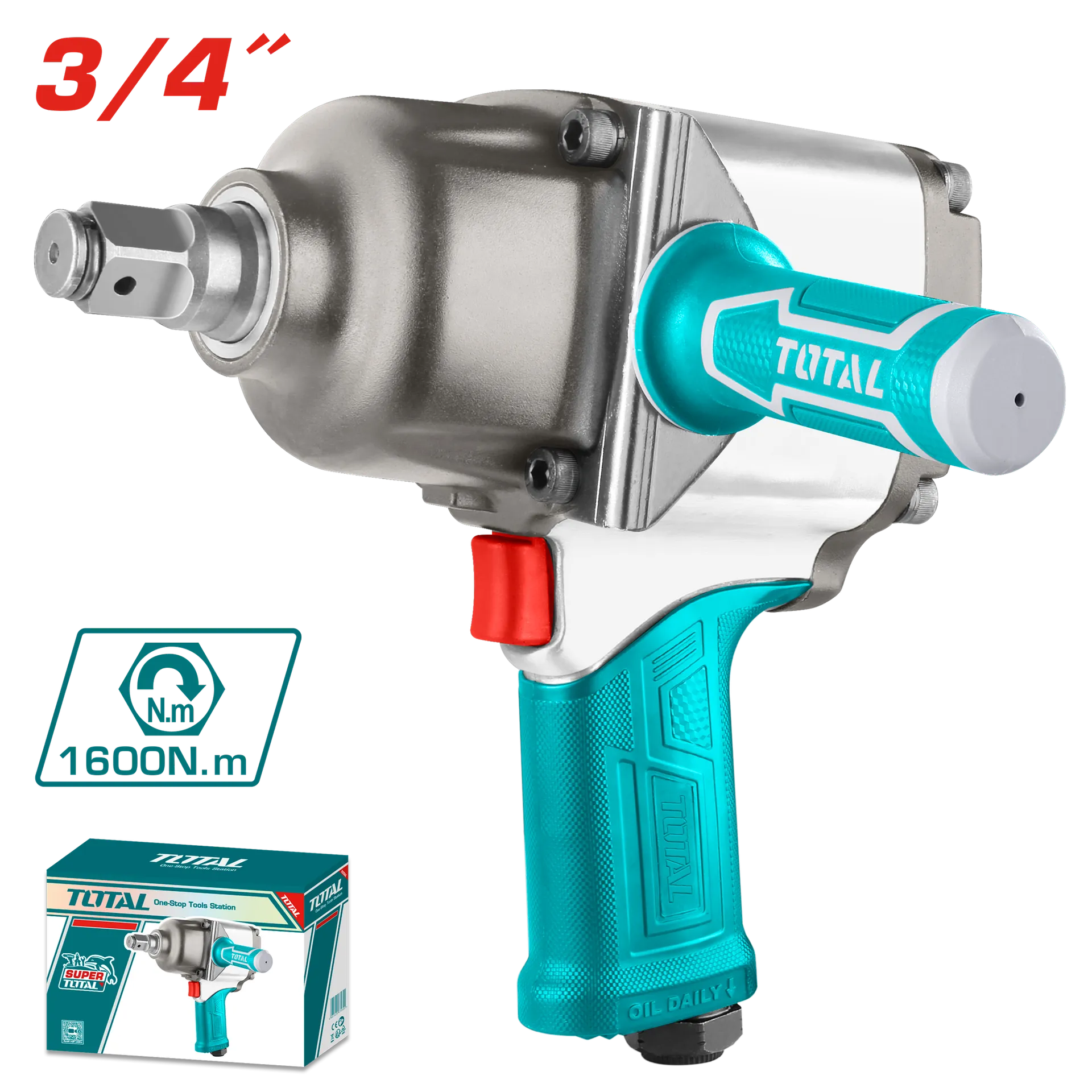 Shkarkues pneumatik 3/4″ TOTAL TAT40342