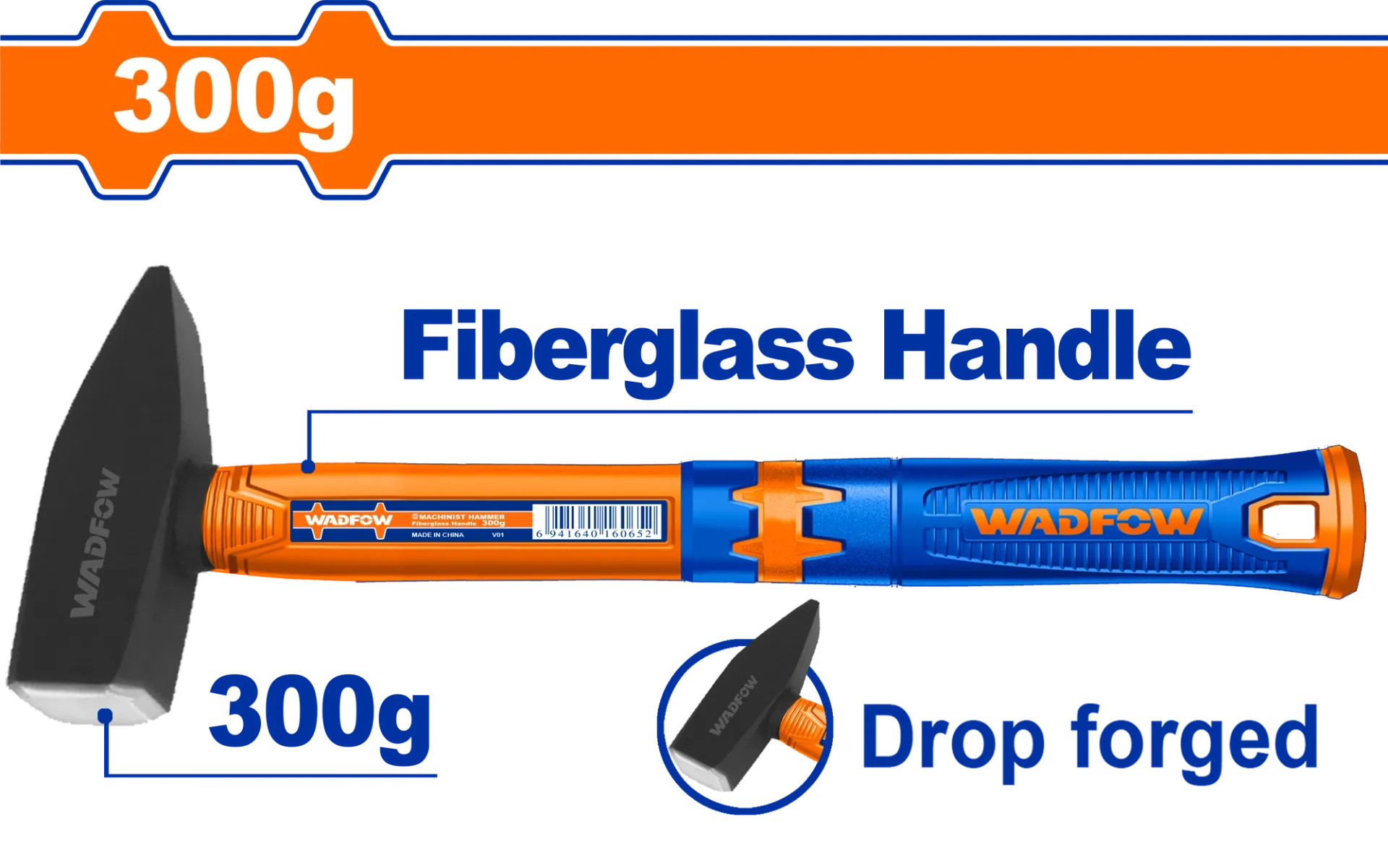 Çekiç PVC 300g WADFOW WHM1303