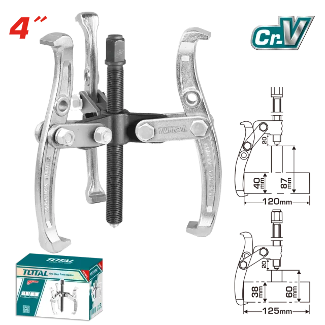 РАДАПЦИГЕР 4″ 3 КРАКА TOTAL THTGP346