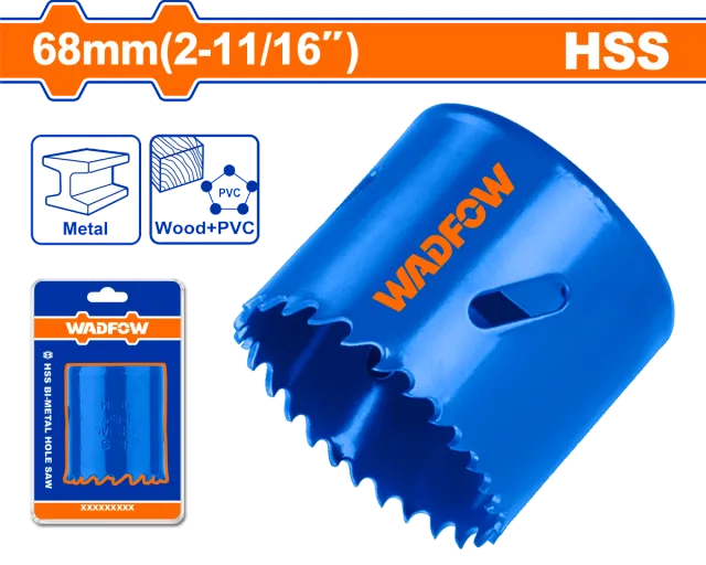 КРУЖНА ПИЛА ЗА МЕТАЛ 68mm WADFOW WKJ1468