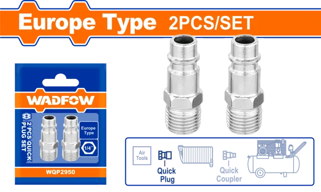 Lidhëse pneumatike 2/1 WADFOW WQP2950