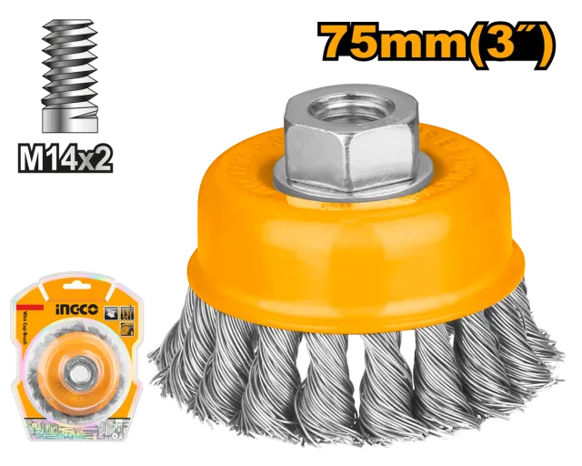 Furçë metalike INGCO 75 WB20751