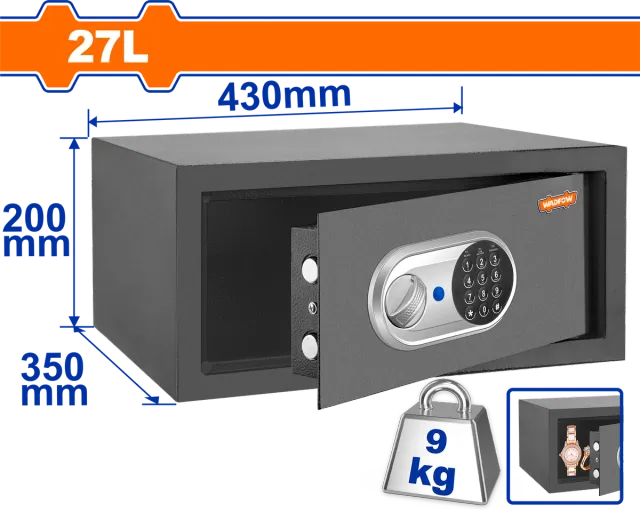 Електронски сеф 27l WADFOW WEB1535