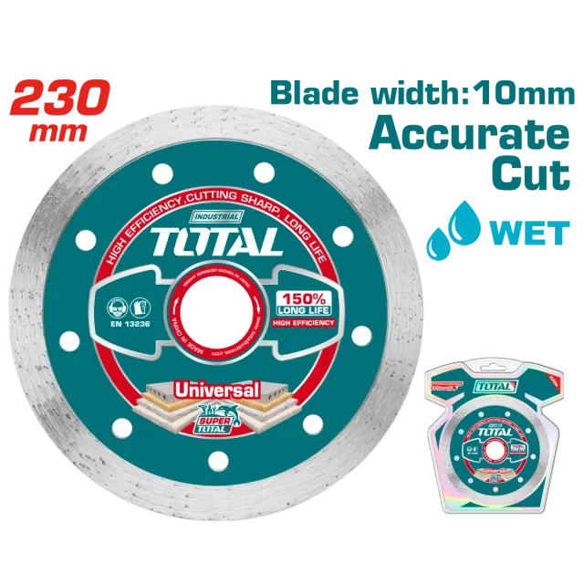 ДИЈАМАНТСКИ ДИСК 230mm УНИВЕРЗАЛЕН ACCURATE CUT TOTAL TAC2122301