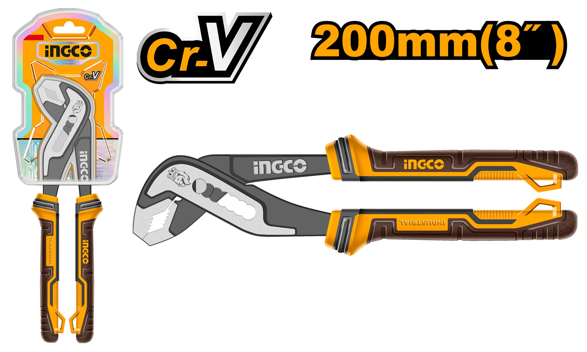 Pinca papagali 200mm INGCO HPP28208