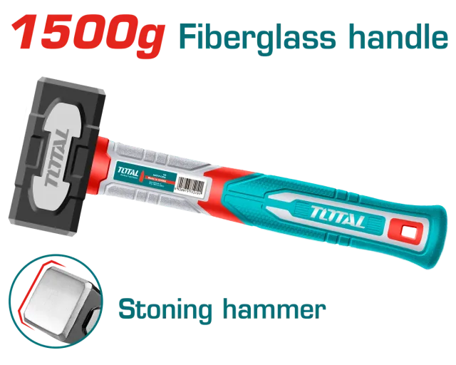 Çekiç kalapak 1.5 KG dorezë fiberglas TOTAL THSTH61500