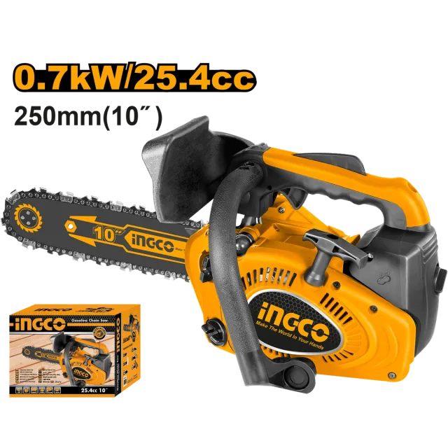 МОТОРНА ПИЛА БЕНЗИН 0.9KW 25CM INGCO GCS5261011