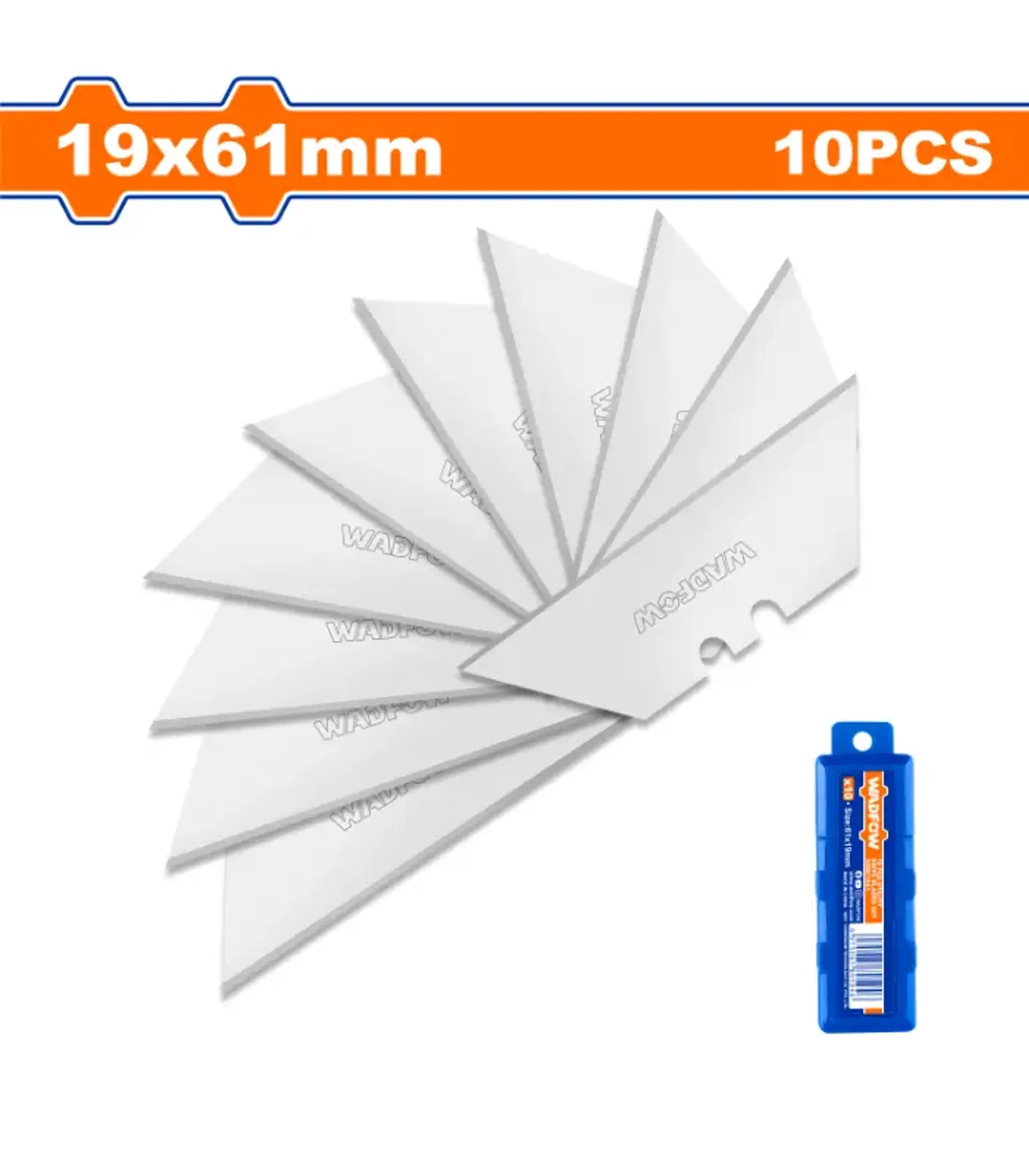 Seri me 10 mësues për skapel 19x61mm WADFOW WMK1K61