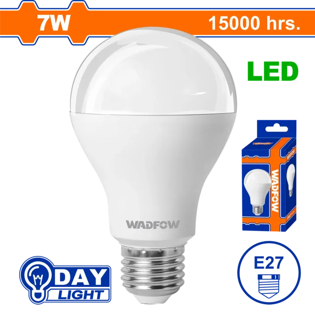 ЛЕД сијалица 7w E27 6500K WADFOW WDN15071