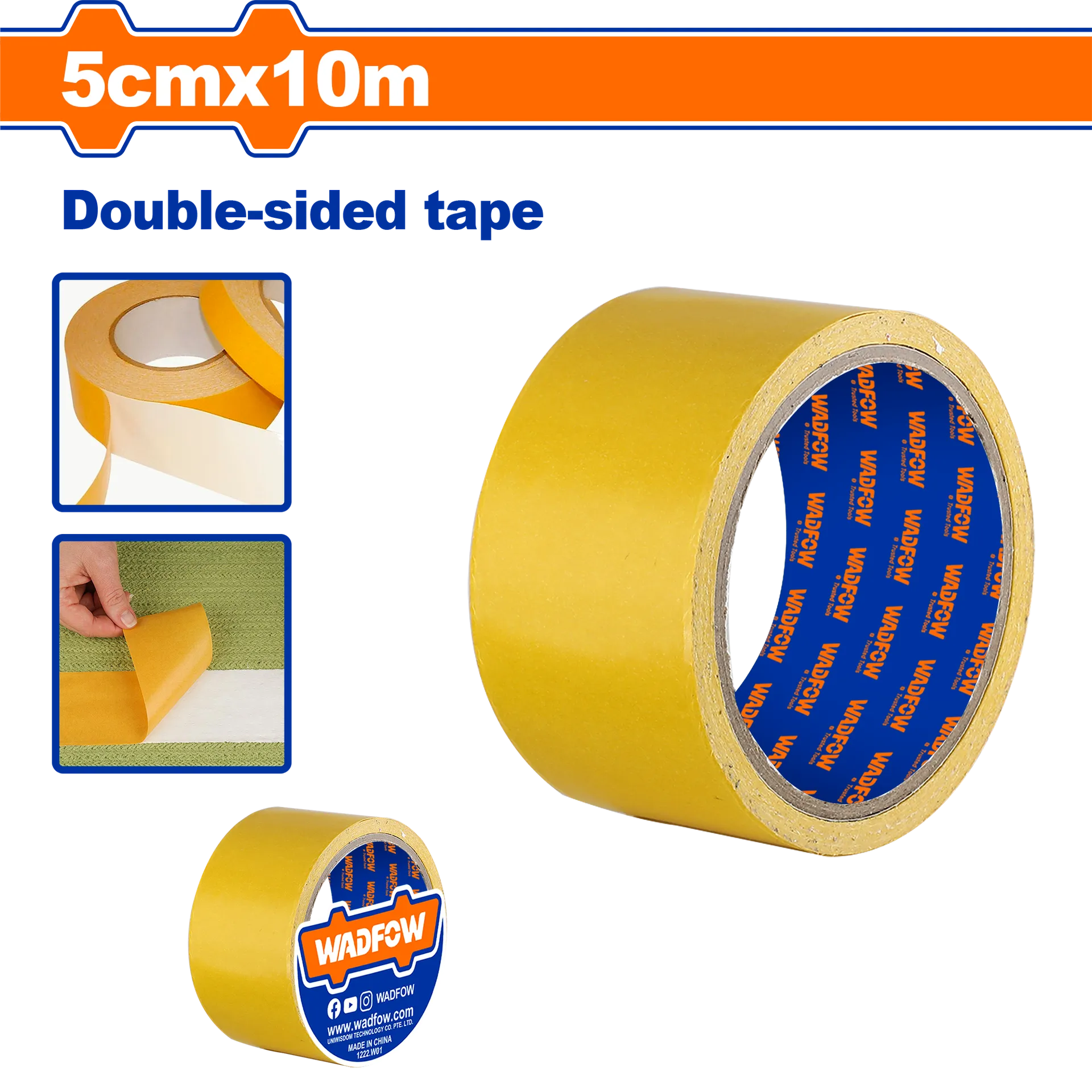 Shirit ngjitës dy-anësor 10M WADFOW WSMT1110