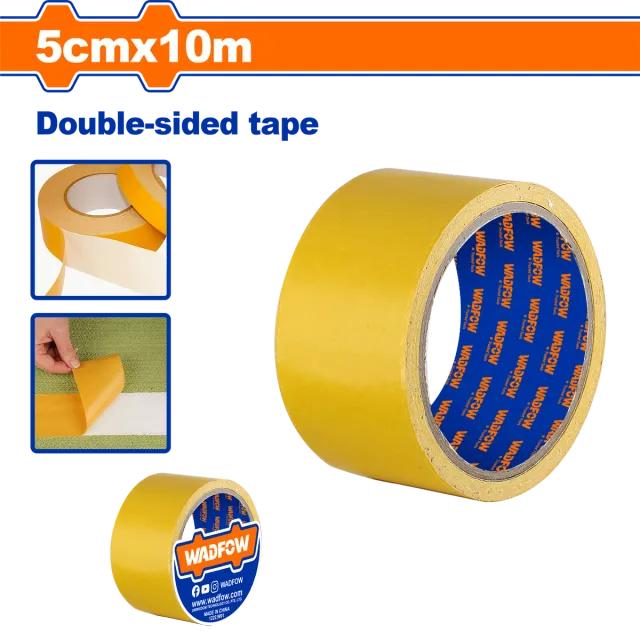 СЕЛОТЕЈП ДВОСТРАН 10М WADFOW WSMT1110
