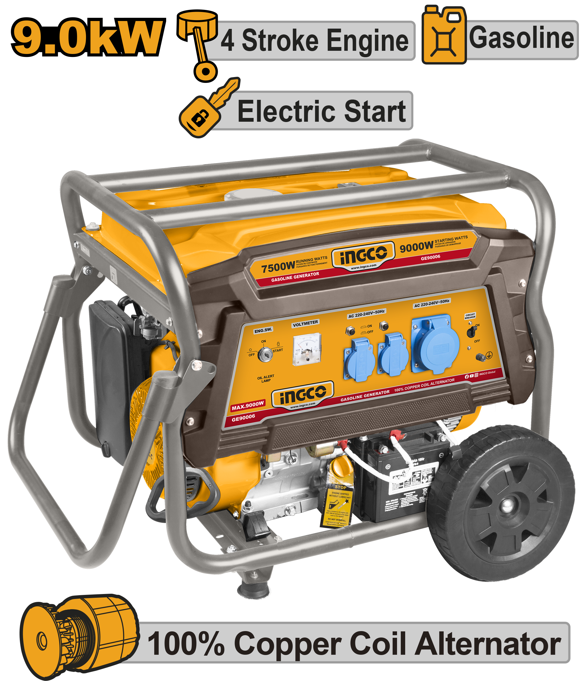 Agregat INGCO 9000W GE90006