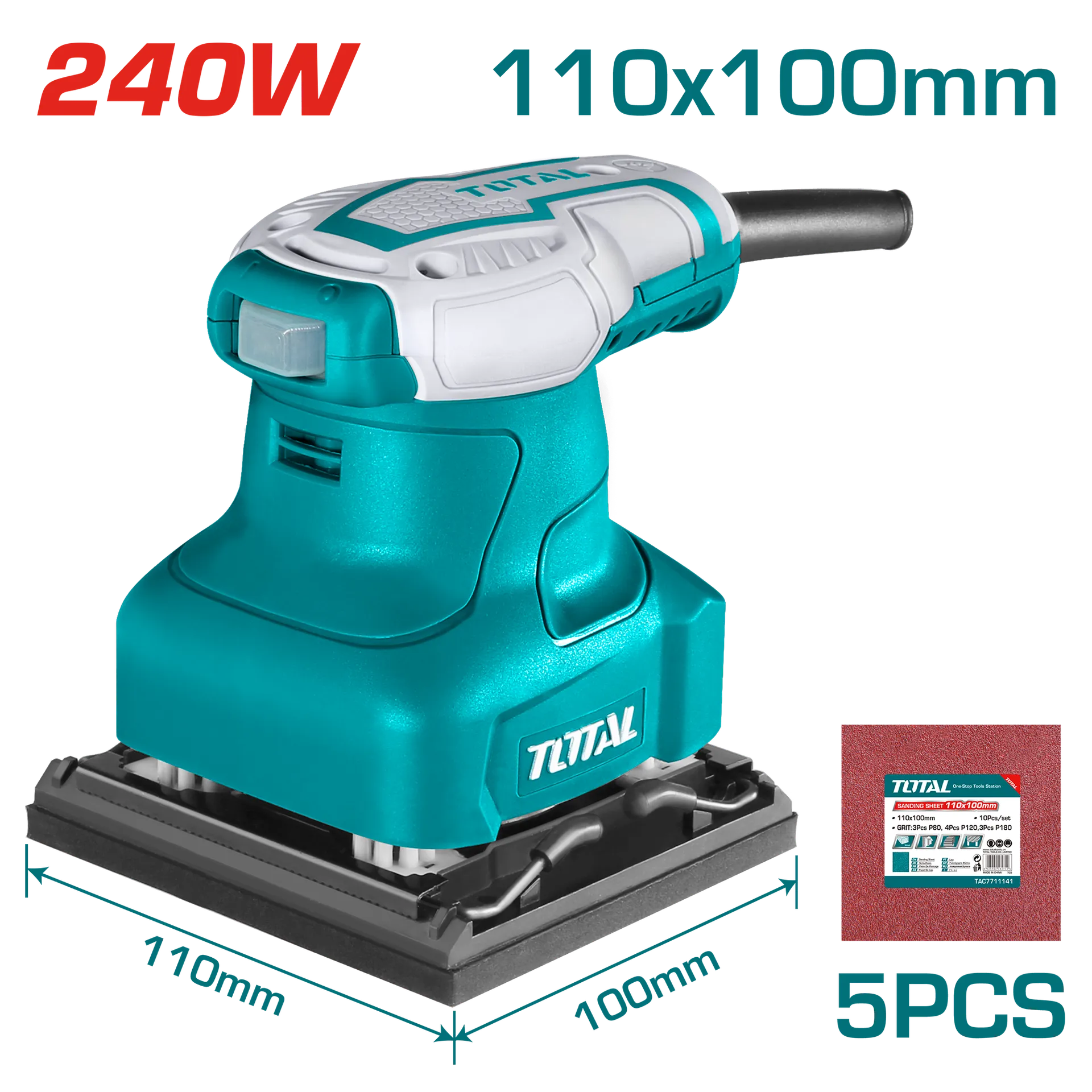 Bruese vibruese 240W TOTAL TF2231106