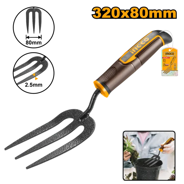Вила градинарска INGCO 320mm HFTF38