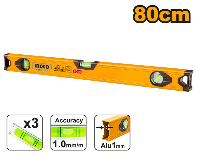 Nivel ujë matës INGCO 80CM HSL18080
