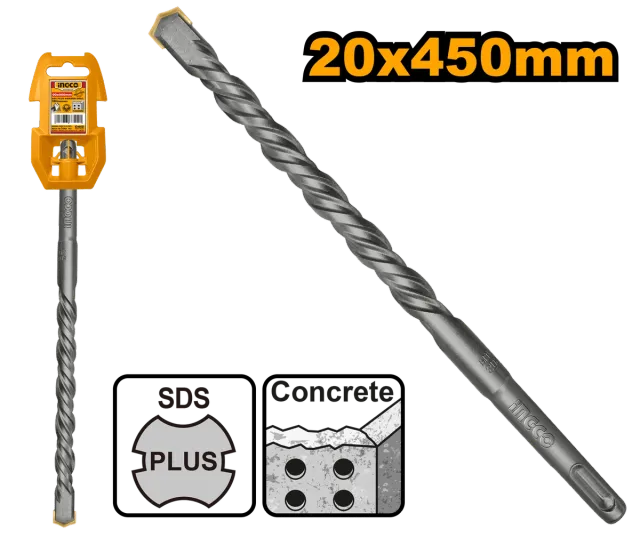 Бургии SDS+ INGCO 20×450 DBH1212004