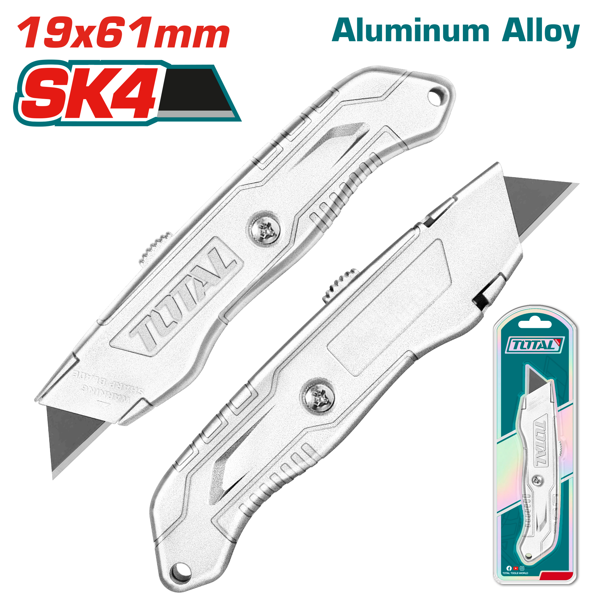 Skalpel 19mm SK4 TOTAL THT511615