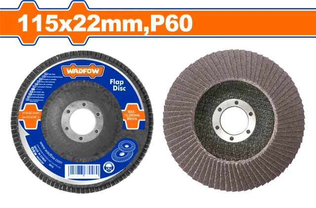ФЛАП ДИСК 115mm P60 WADFOW WYL1302