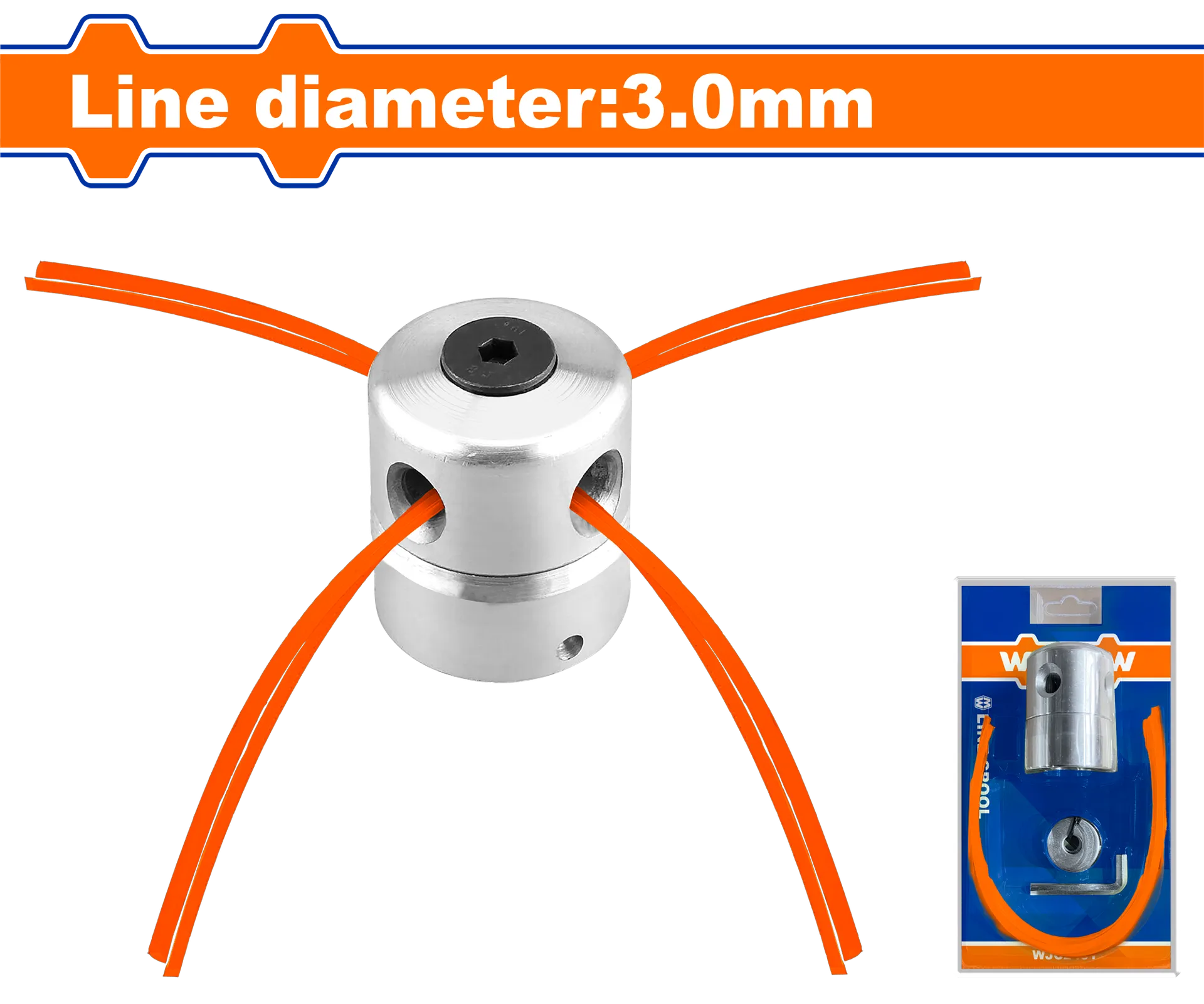 Koka trimeri me kordon 3.0mm WADFOW WJC2401
