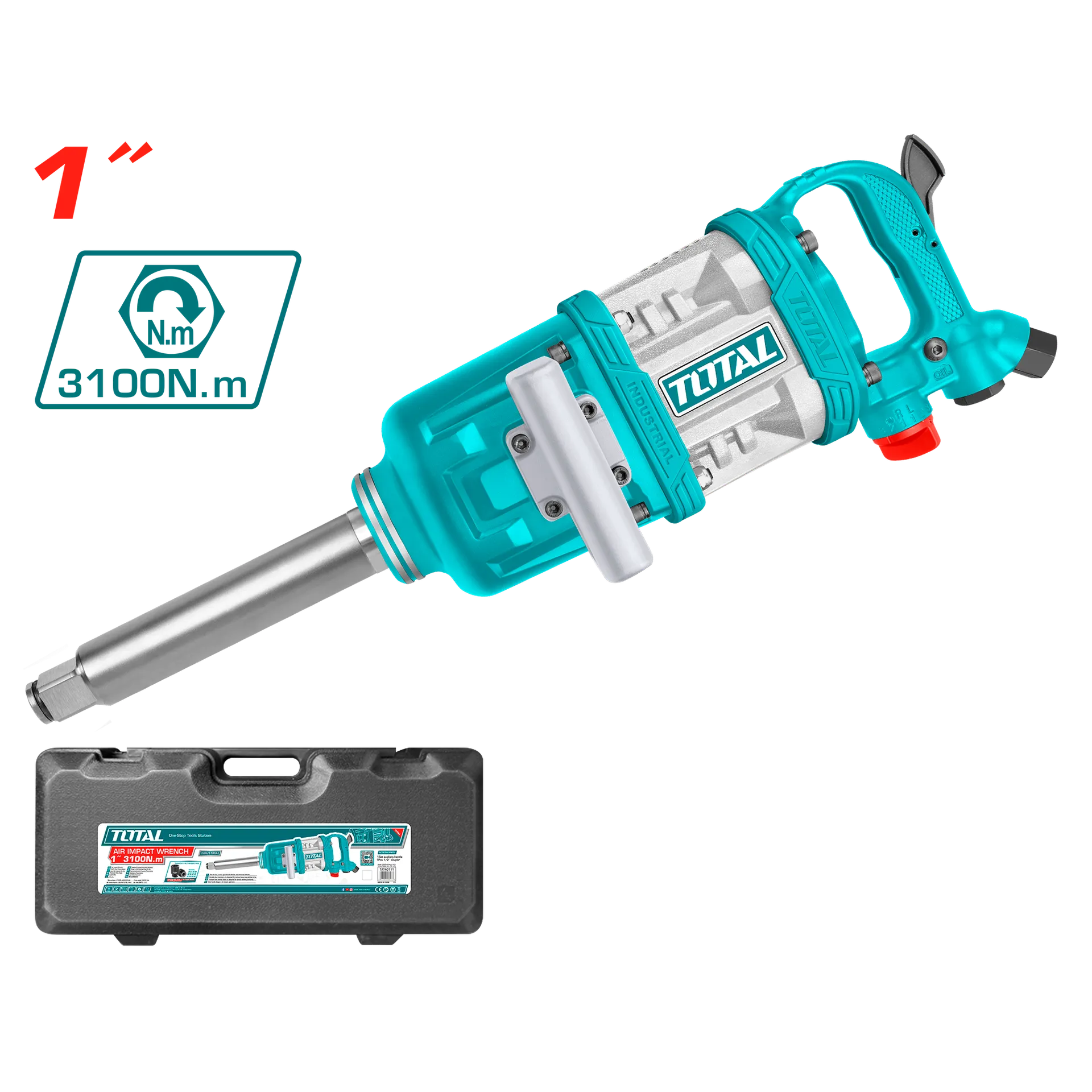 ПНЕВМАТСКИ ОДВРТУВАЧ 1″ TOTAL TAT40111