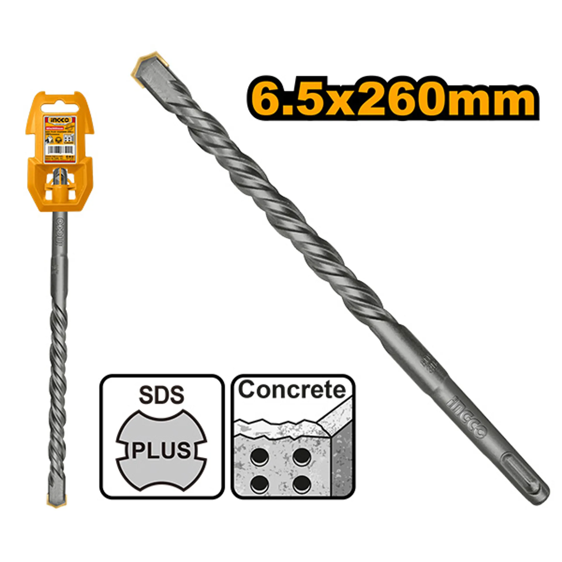 Burgja SDS+ INGCO 6.5x260 DBH1210654