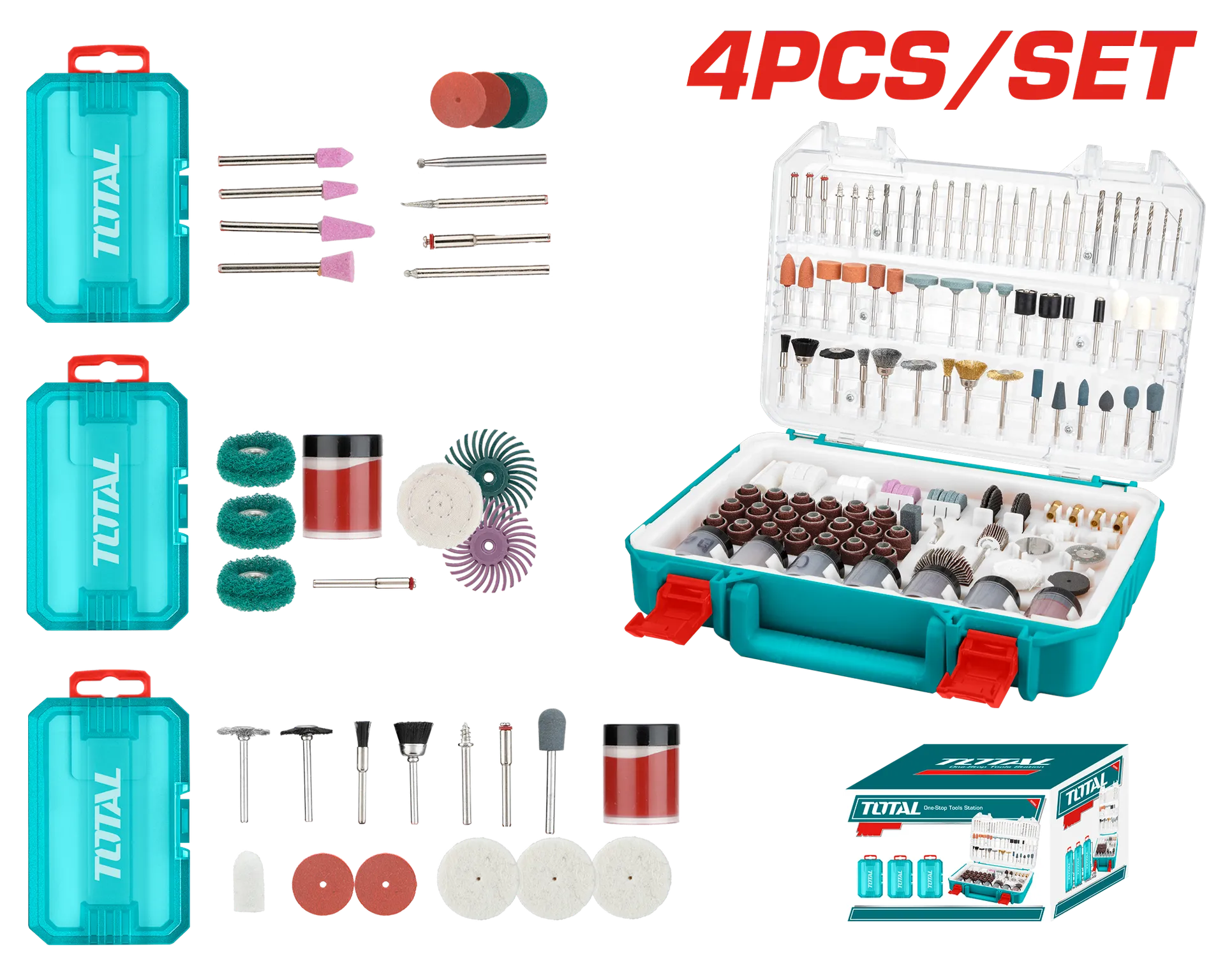 TOTAL zhangotat 4 set 420PCS TOS23035