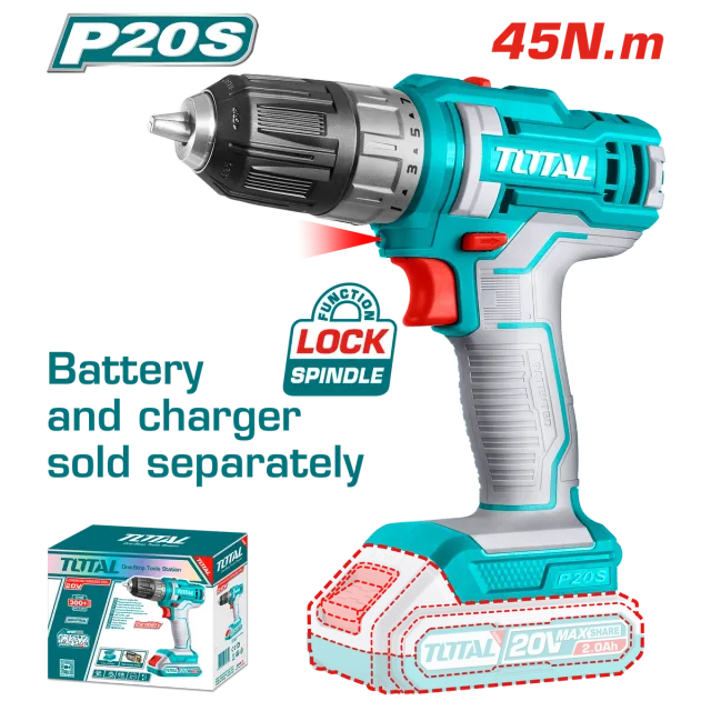Përforcuese 20V solo pa baterie 45Nm TOTAL TDLI200515