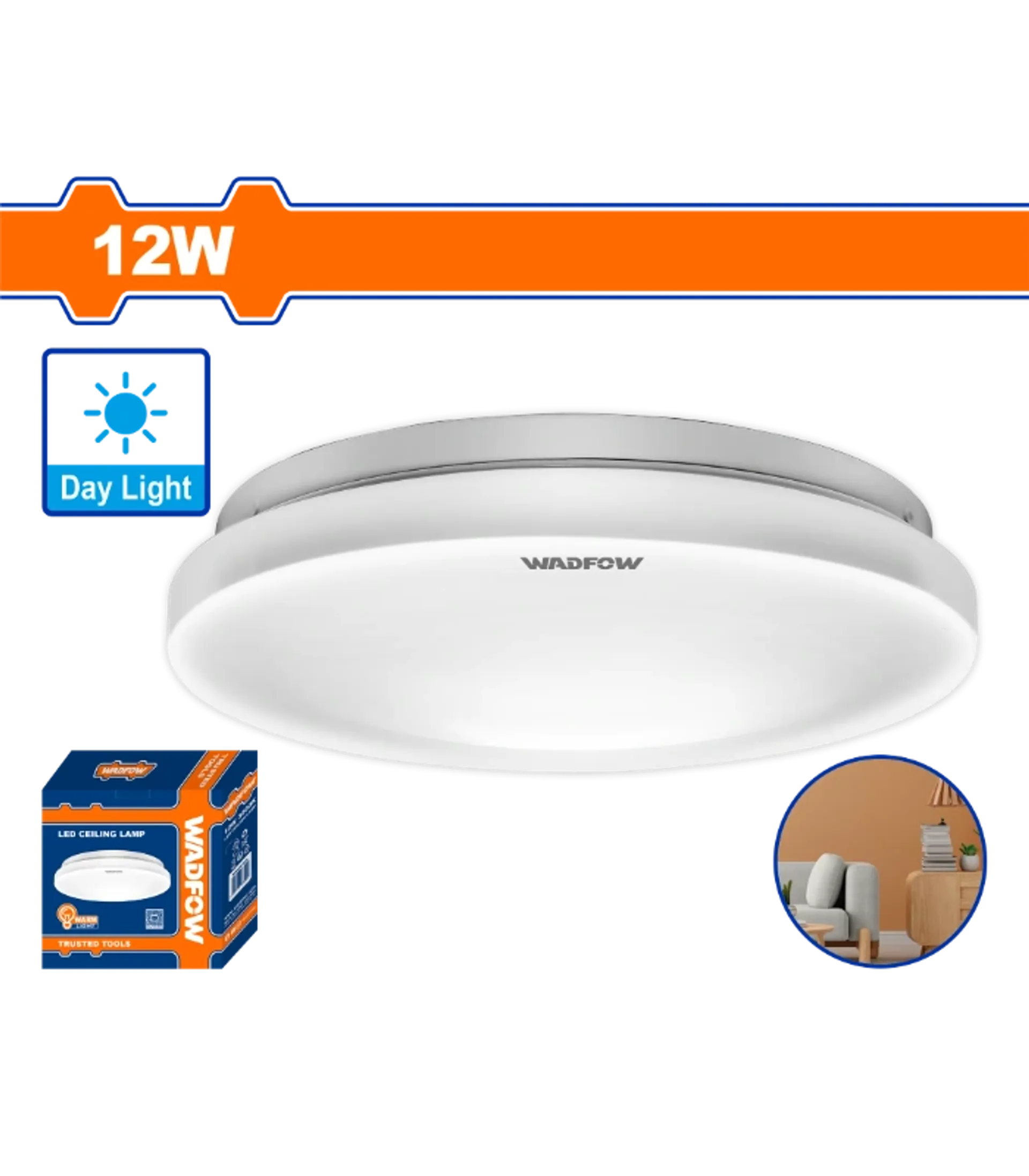 Llamba LED 9W 6500K set 3/1 WADFOW WDN150913