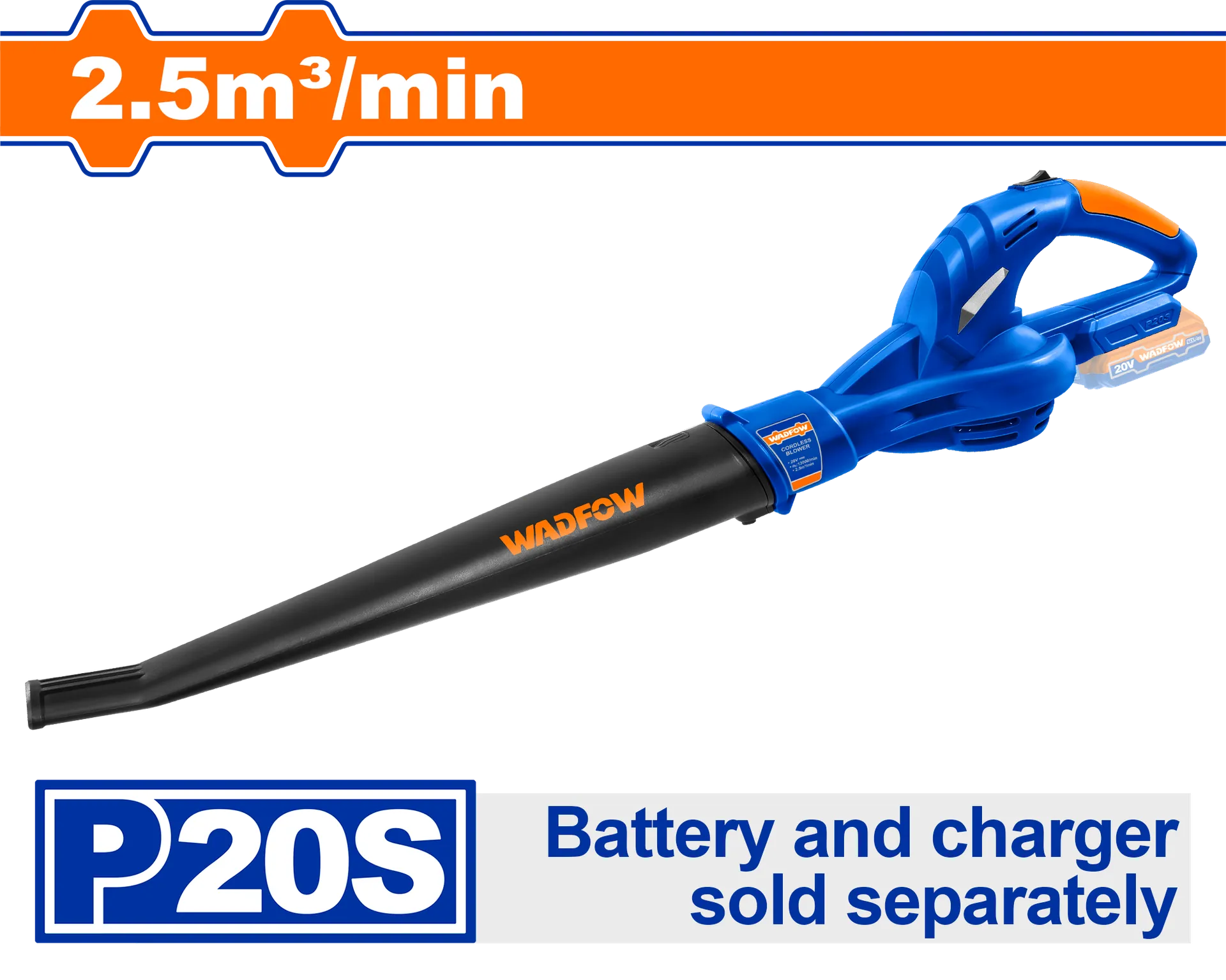 Frytës baterish 20V solo pa bateri WADFOW WBL1525