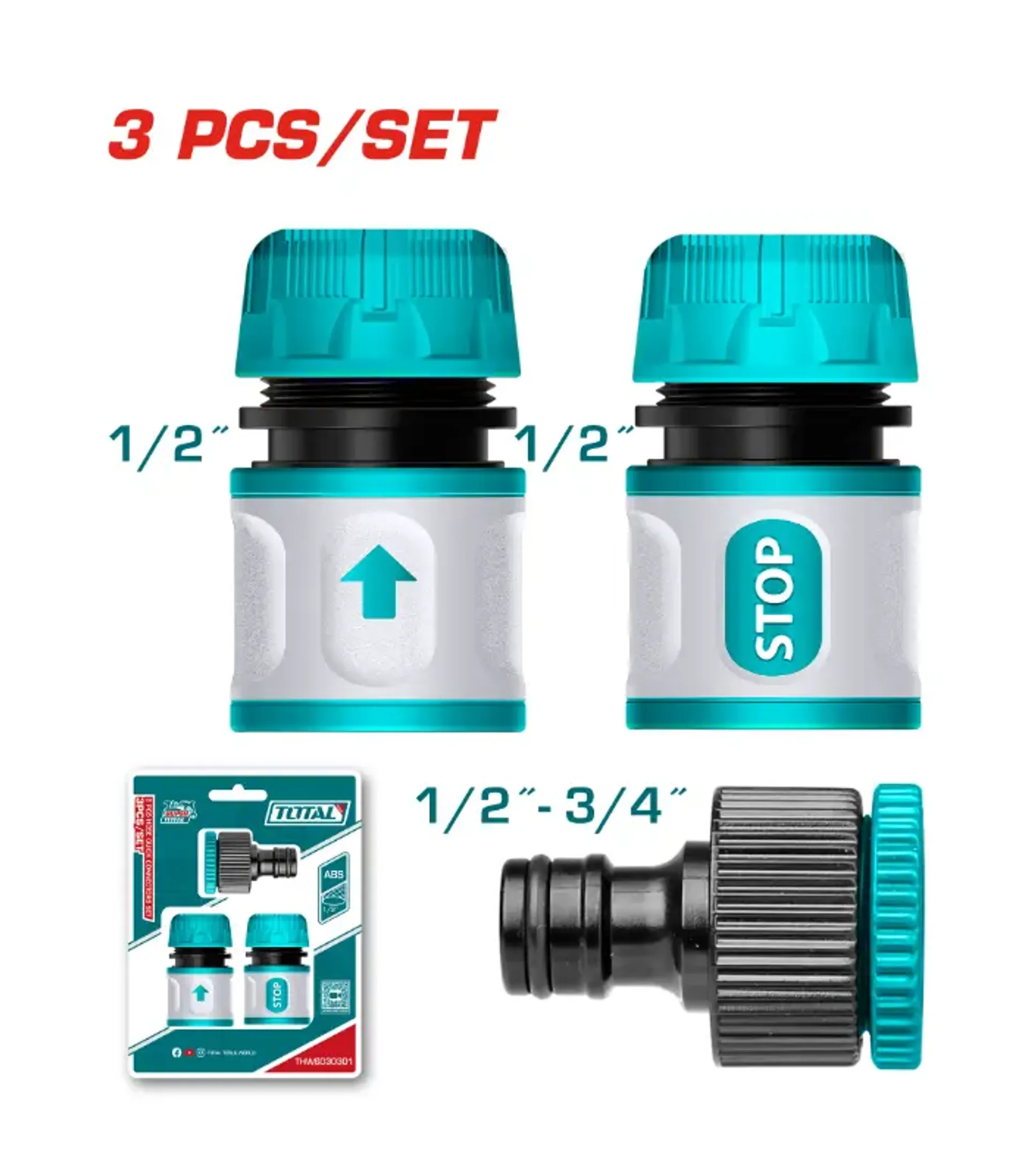 Bashkues gradine per tubin 3/1 TOTAL THVS030301