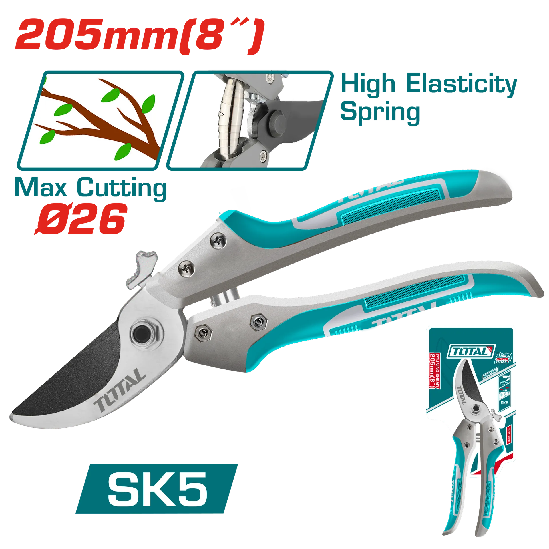 Sharje per prerje TOTAL 8′ THT15308