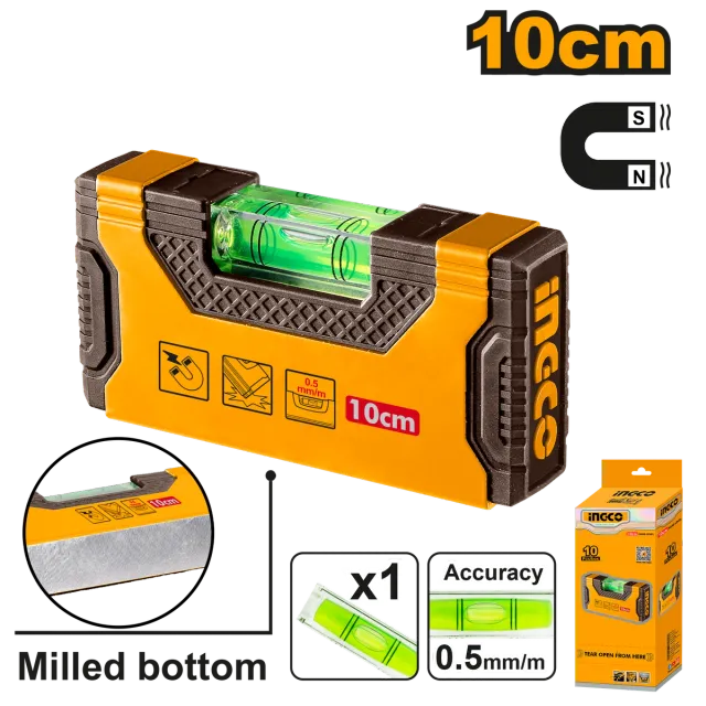 ВАСЕР ВАГА ЛИБЕЛА МИНИ 10CM INGCO HMSL05101
