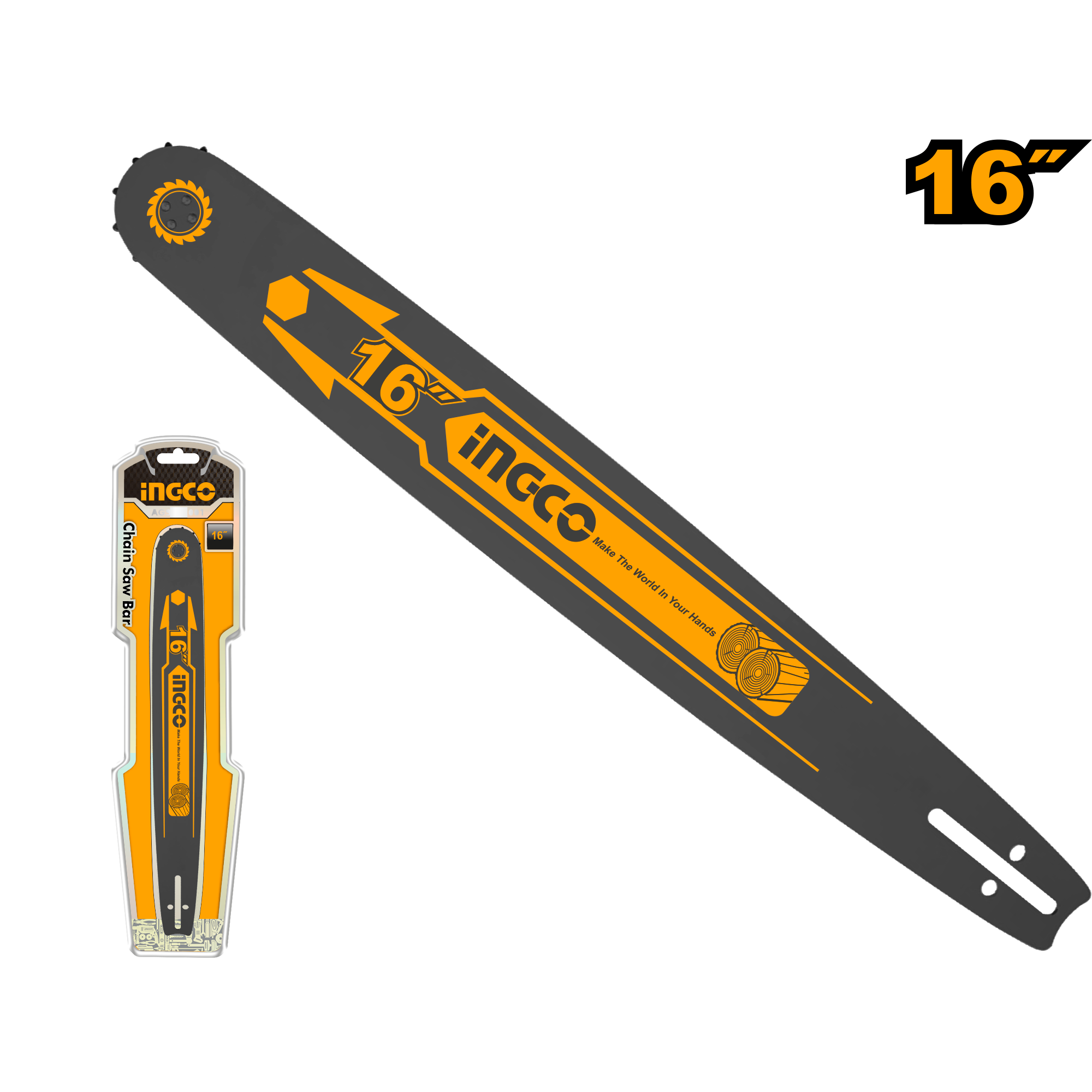 Zinxhir për motorra pjele 16" INGCO AGSB51601