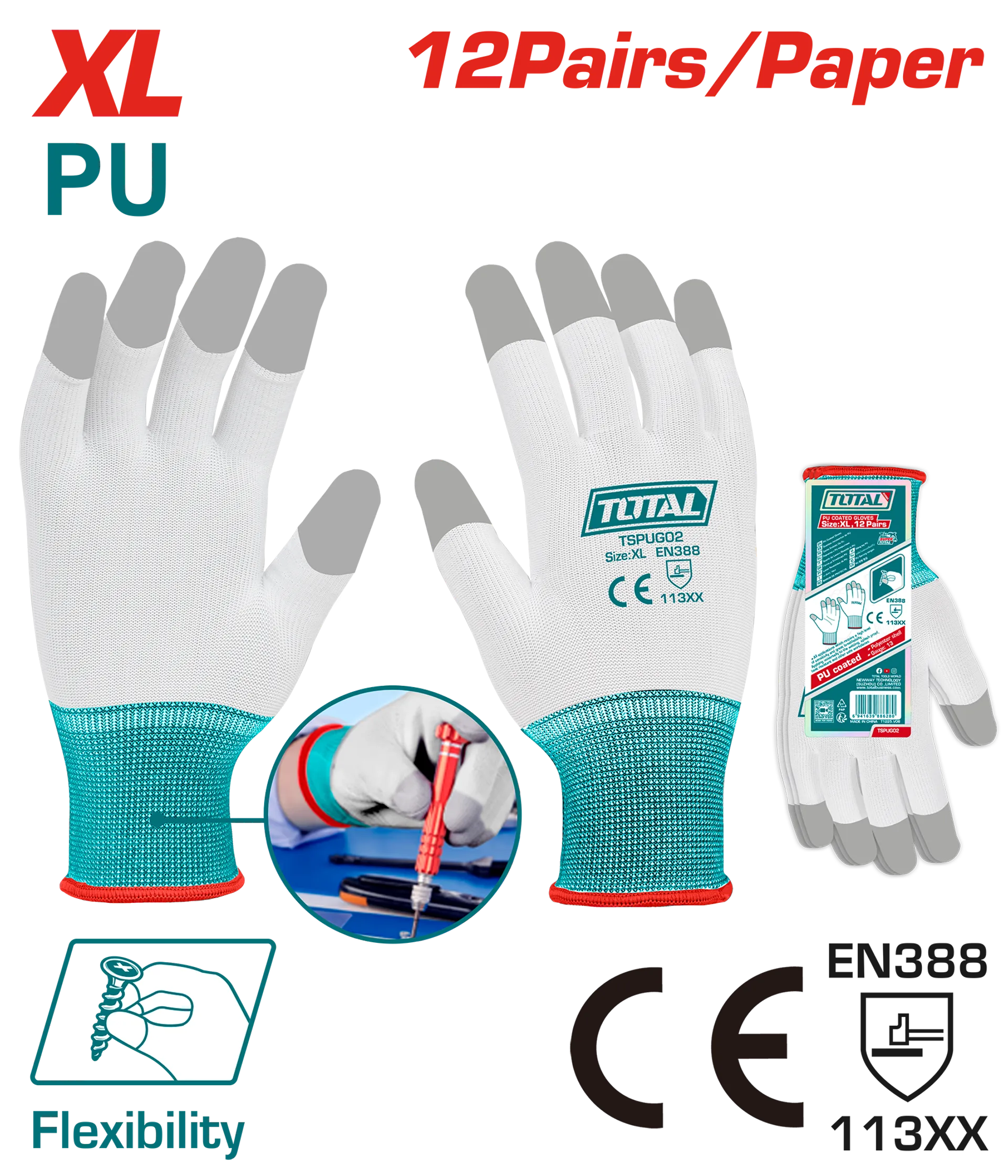 Doreza TOTAL me PU – TSPUG02