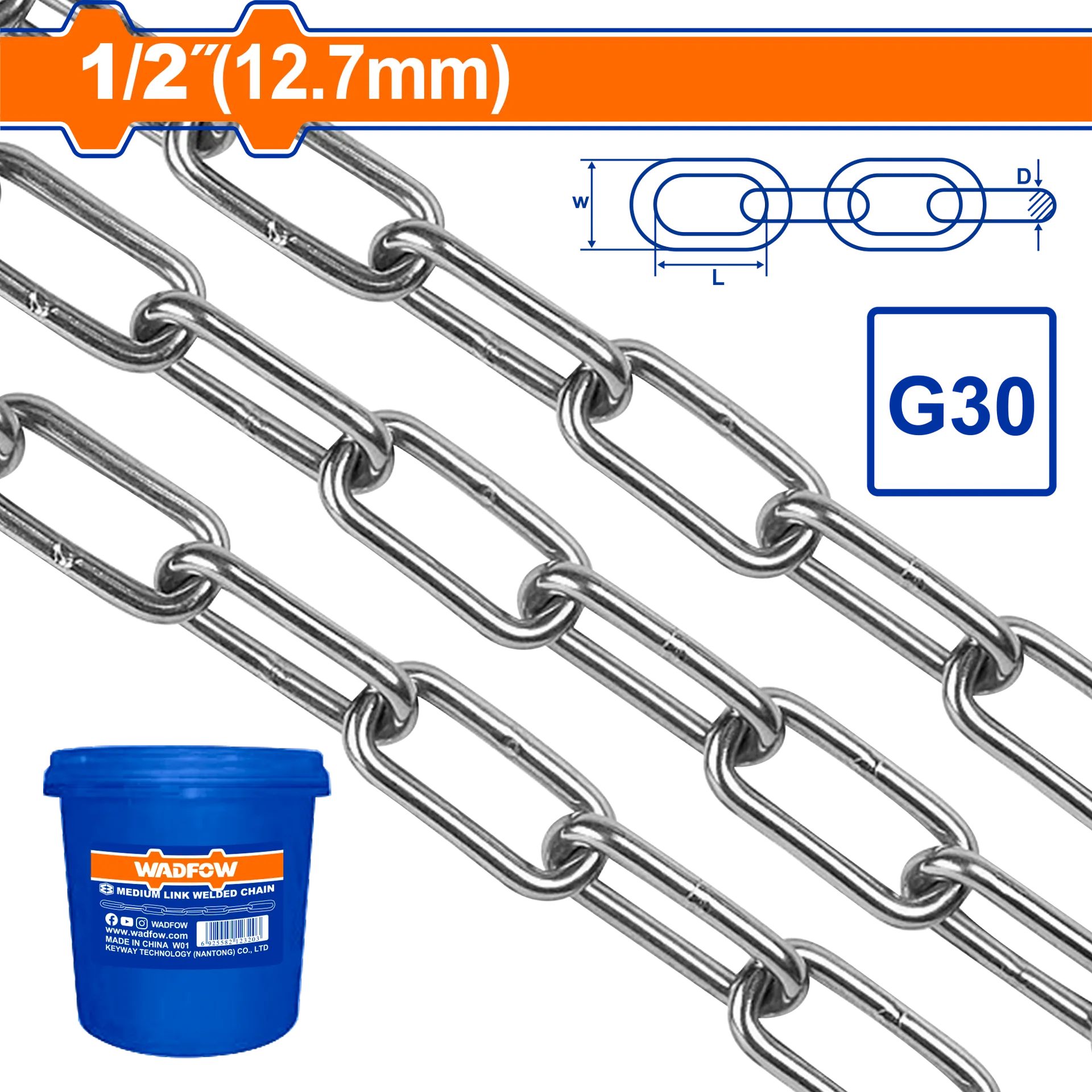 Zinxhir 13mm 8M WADFOW WTLT1B12