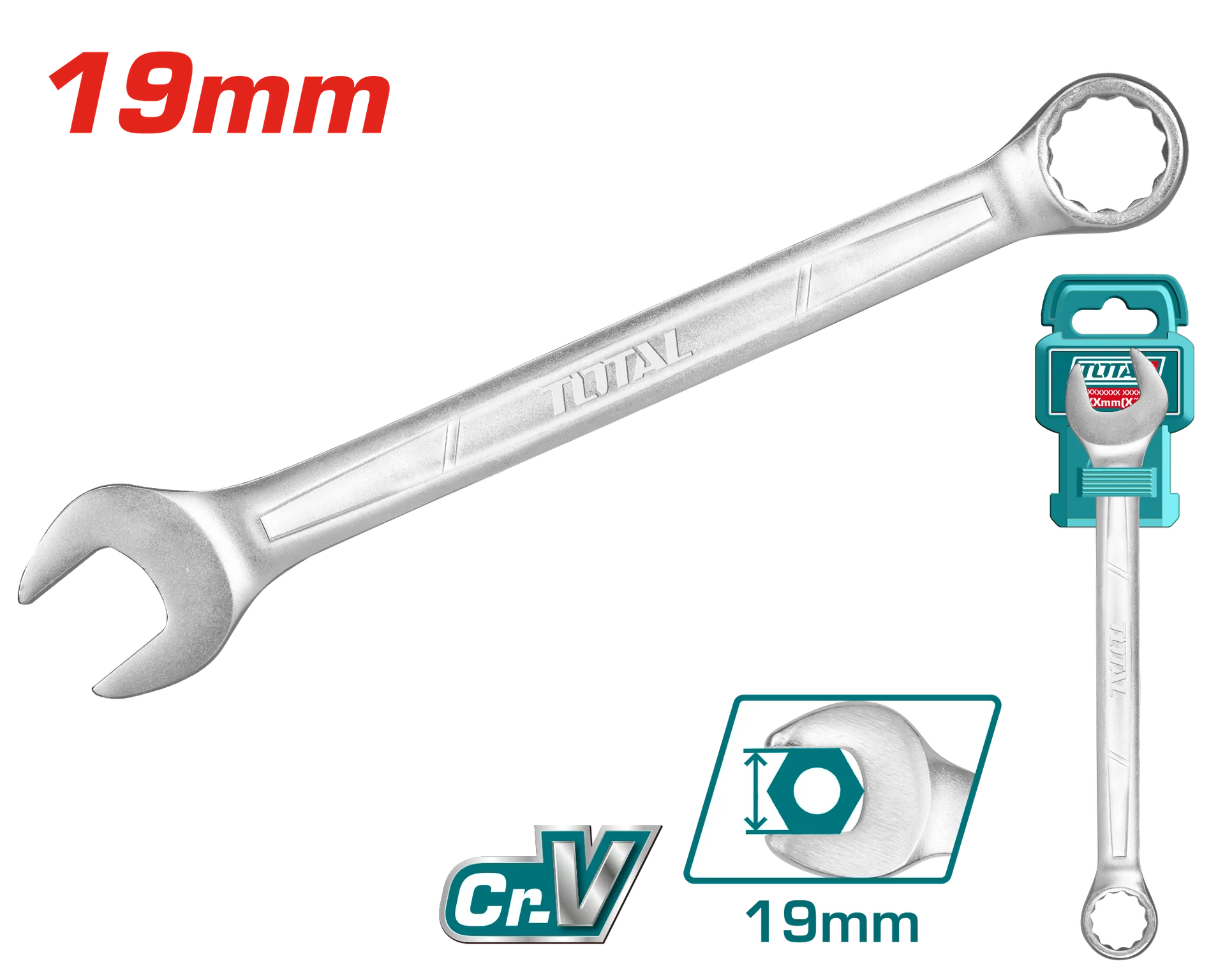 Çelës (O-u) 19mm – 1703 TOTAL TCSPA191